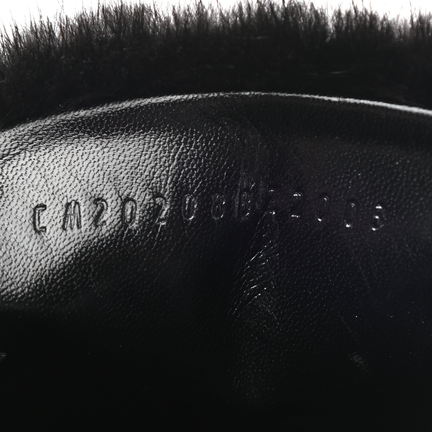 Hermes Mink Fur Suede Goatskin Trocadero Mule 37.5 Black 8 of 8