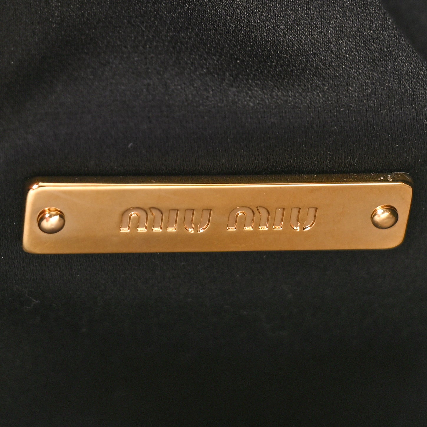 Miu Miu Metallic Nappa Matelasse Chain Shoulder Bag Platino 6 of 8