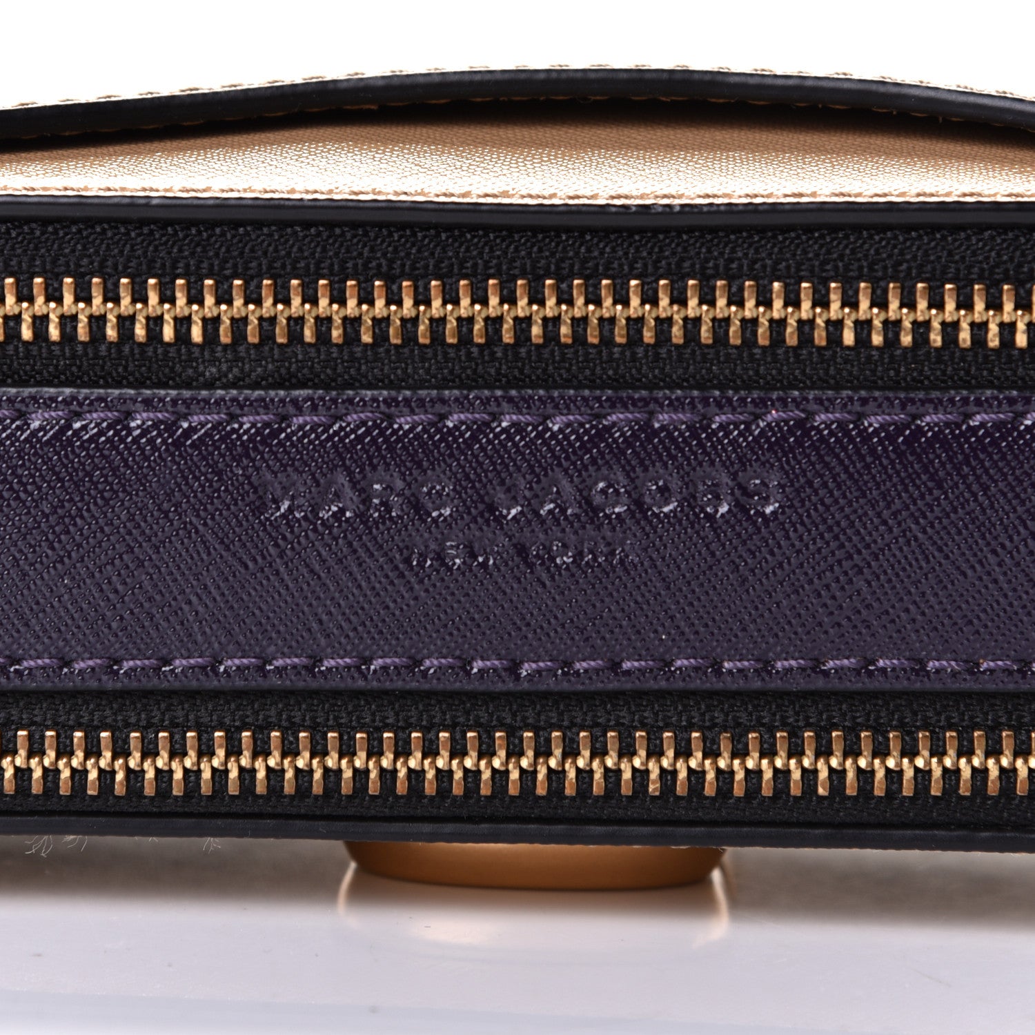 Marc Jacobs Saffiano Small Snapshot Camera Bag Beige 4 of 8