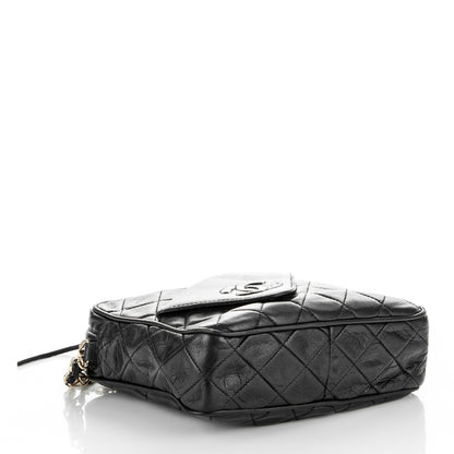 Chanel Lambskin Quilted Tassel Camera Case Black 4 of 9