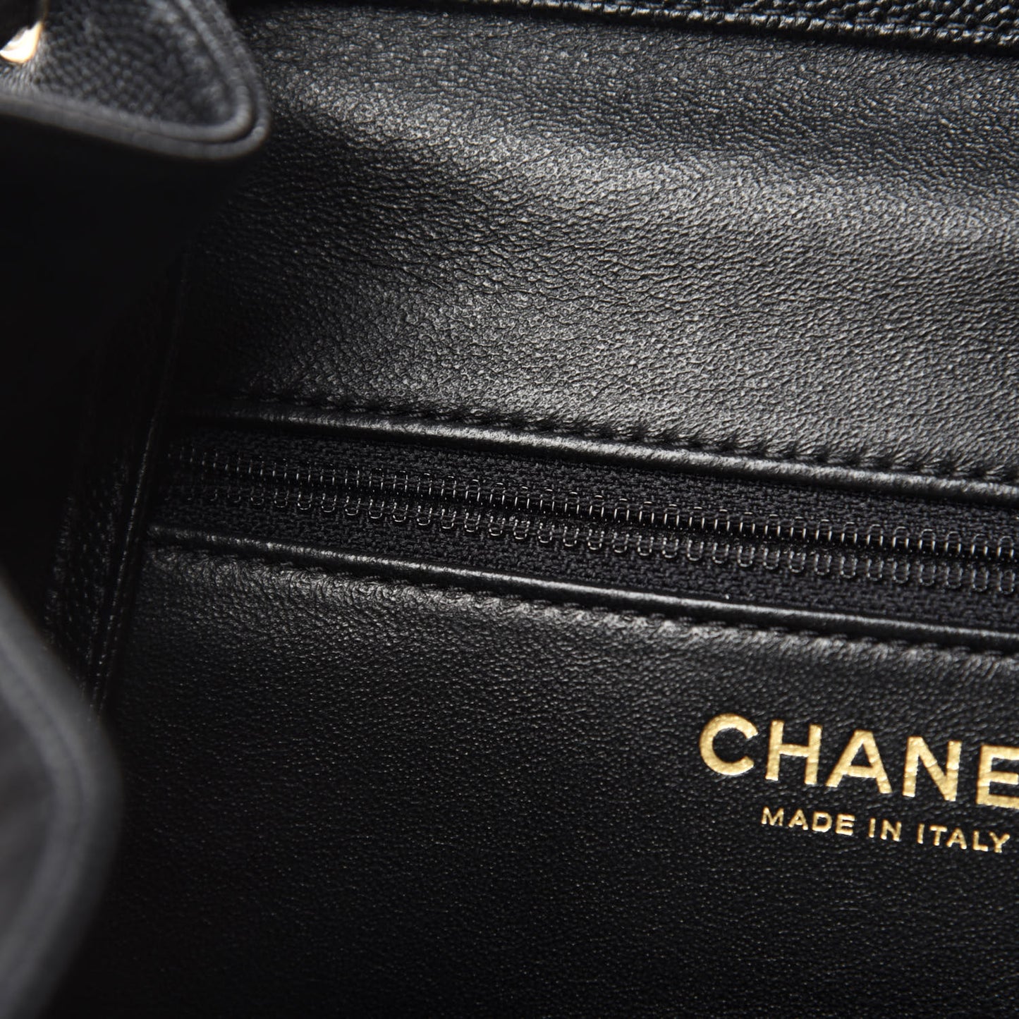 Caviar Quilted Business Affinity Backpack Black