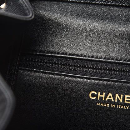Chanel Caviar Quilted Business Affinity Backpack Black 9 of 13