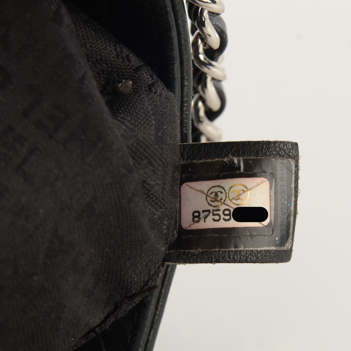 Lambskin Lax Pochette Black
