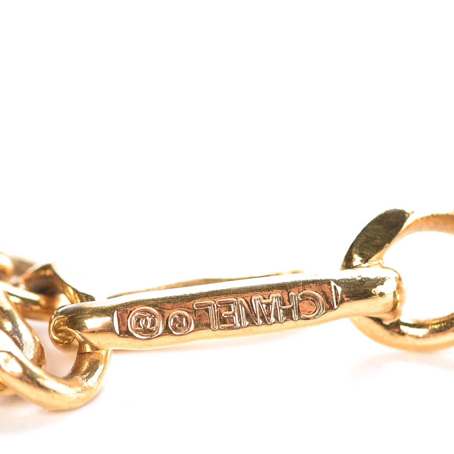 Chain Medallion Belt Gold