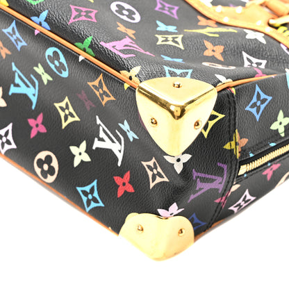 Louis Vuitton Monogram Multicolor Trouville Black 9 of 9