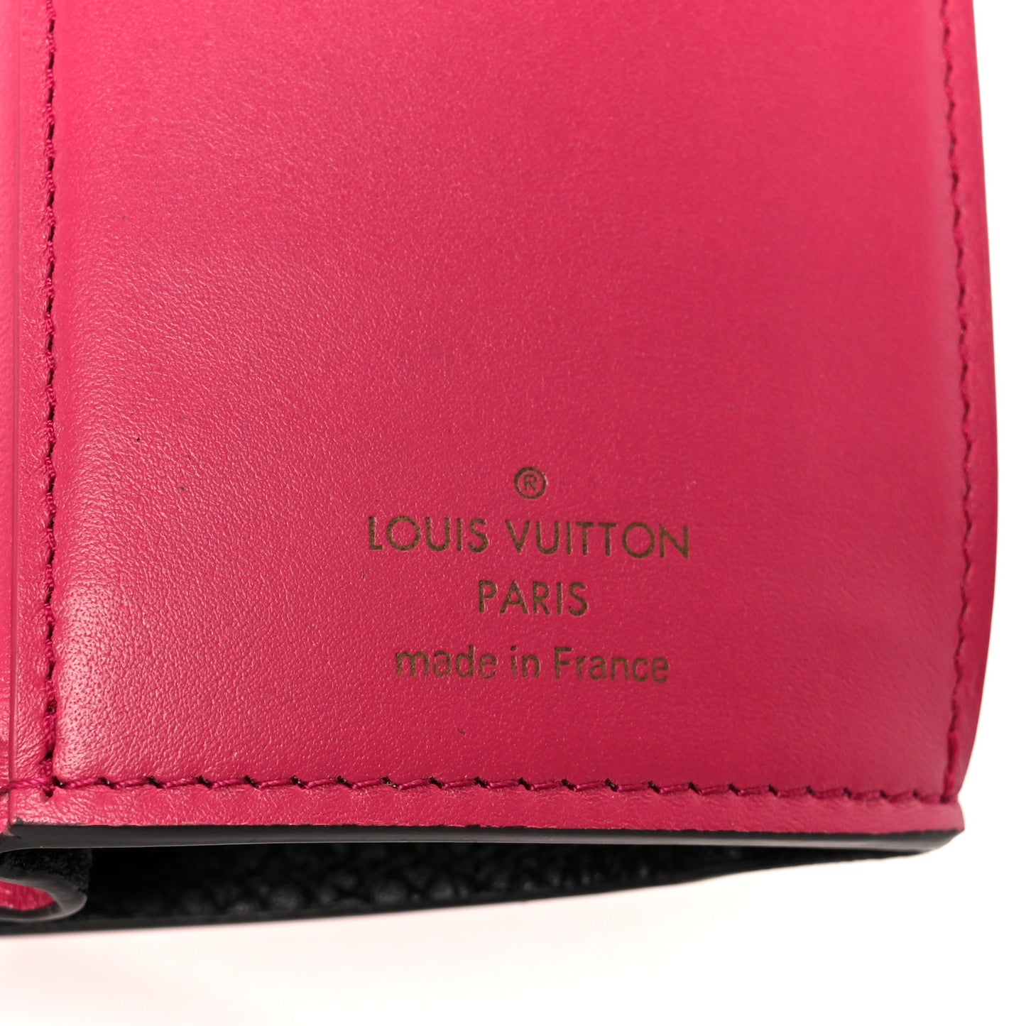 Taurillon Capucines Compact Wallet Black