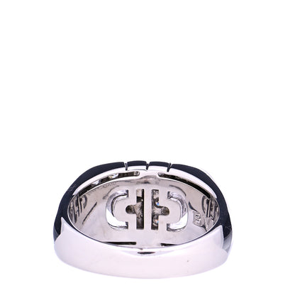 Bulgari 18K White Gold Diamond Parentesi Ring 54 6.75 3 of 7