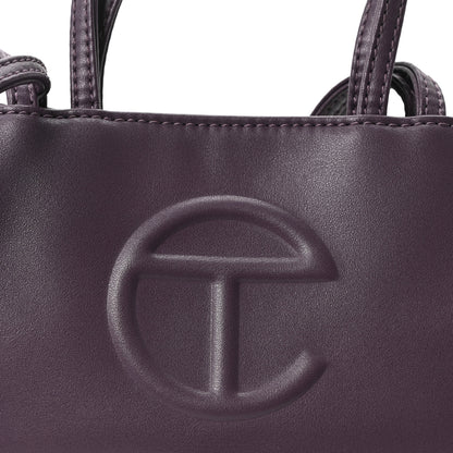 Telfar Vegan Leather Small Shopping Bag Eggplant 8 of 10