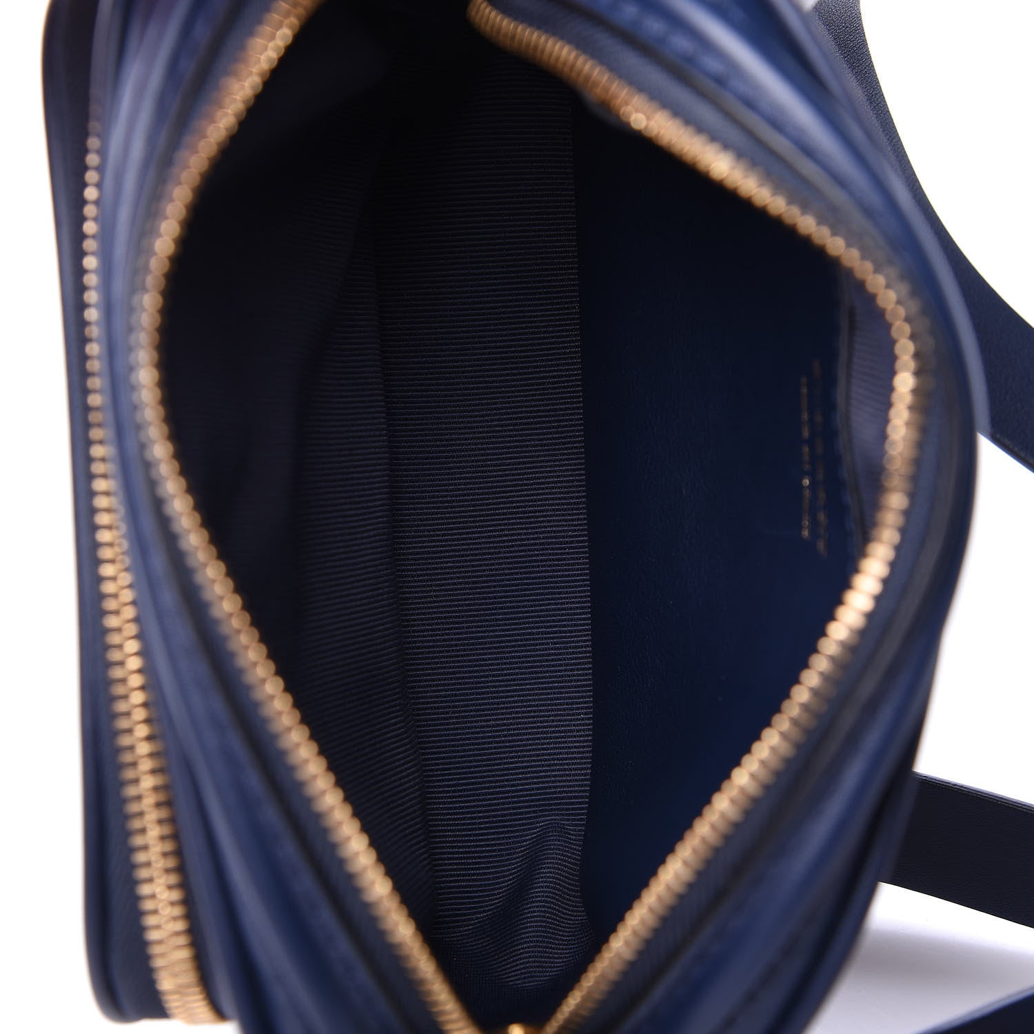 Burberry Smooth Calfskin 1983 Knight Check Link Camera Bag Navy 5 of 10