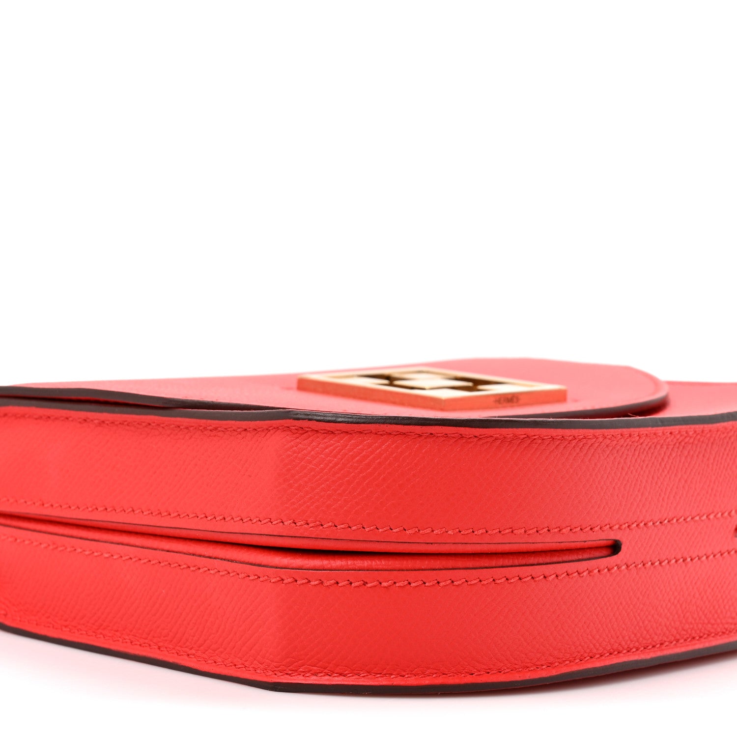 Hermes Epsom Mosaique Au 24-17 Rouge De Coeur 10 of 10