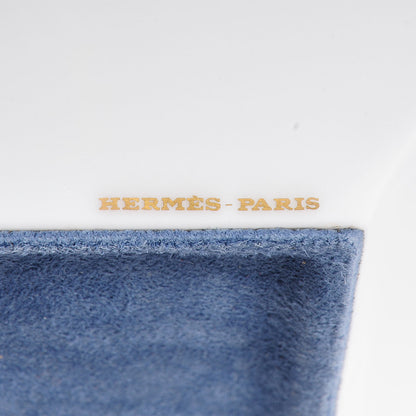 Hermes Printed Porcelain Chaine D'Ancre Ashtray 7 of 8