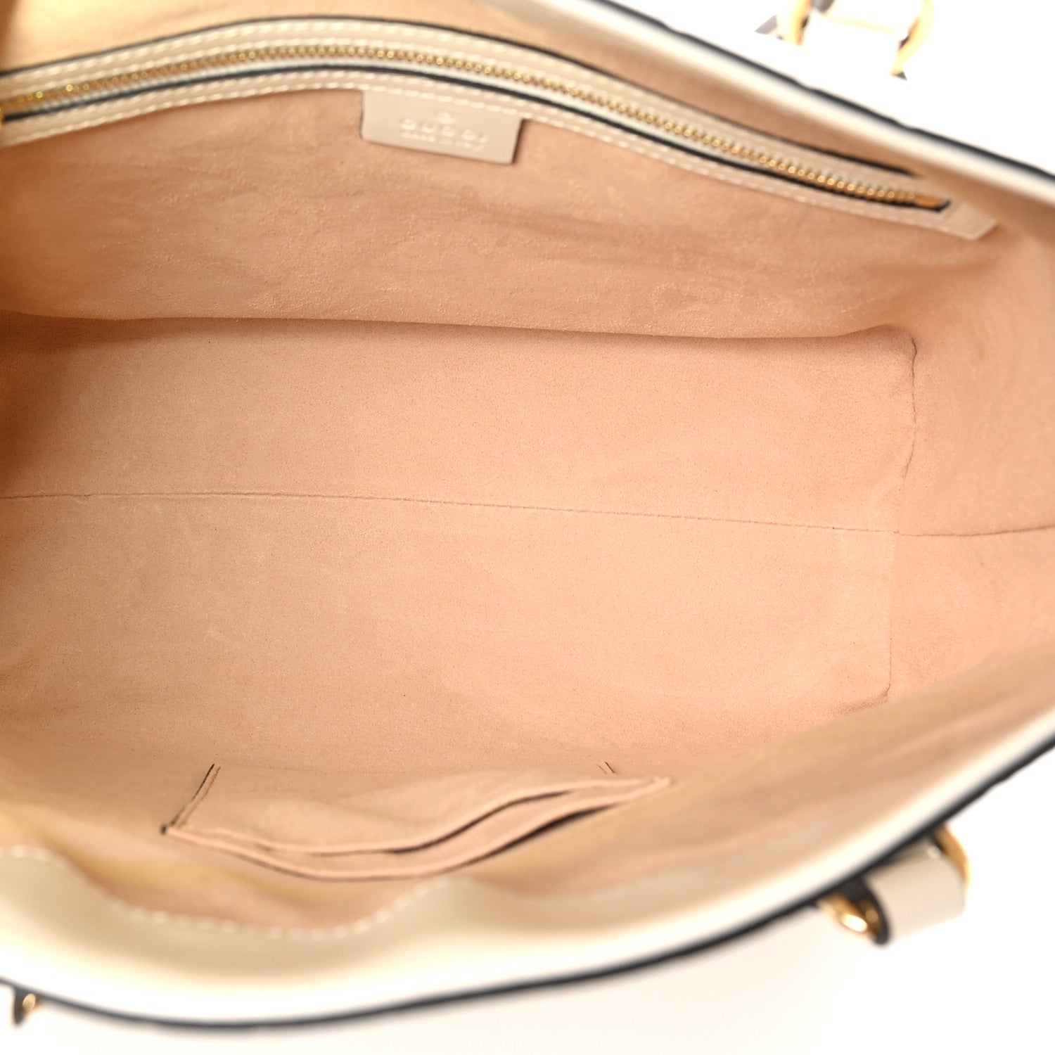 Gucci Guccissima Linea A Foldover Tote Off White 5 of 10