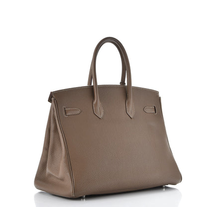Hermes Togo Birkin 35 Etoupe 3 of 44