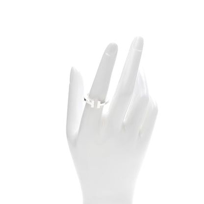 Tiffany Sterling Silver T Square Ring 58 8.25 2 of 5