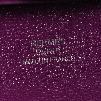 Hermes Chevre Mysore Bastia Coin Purse Anemone 6 of 10
