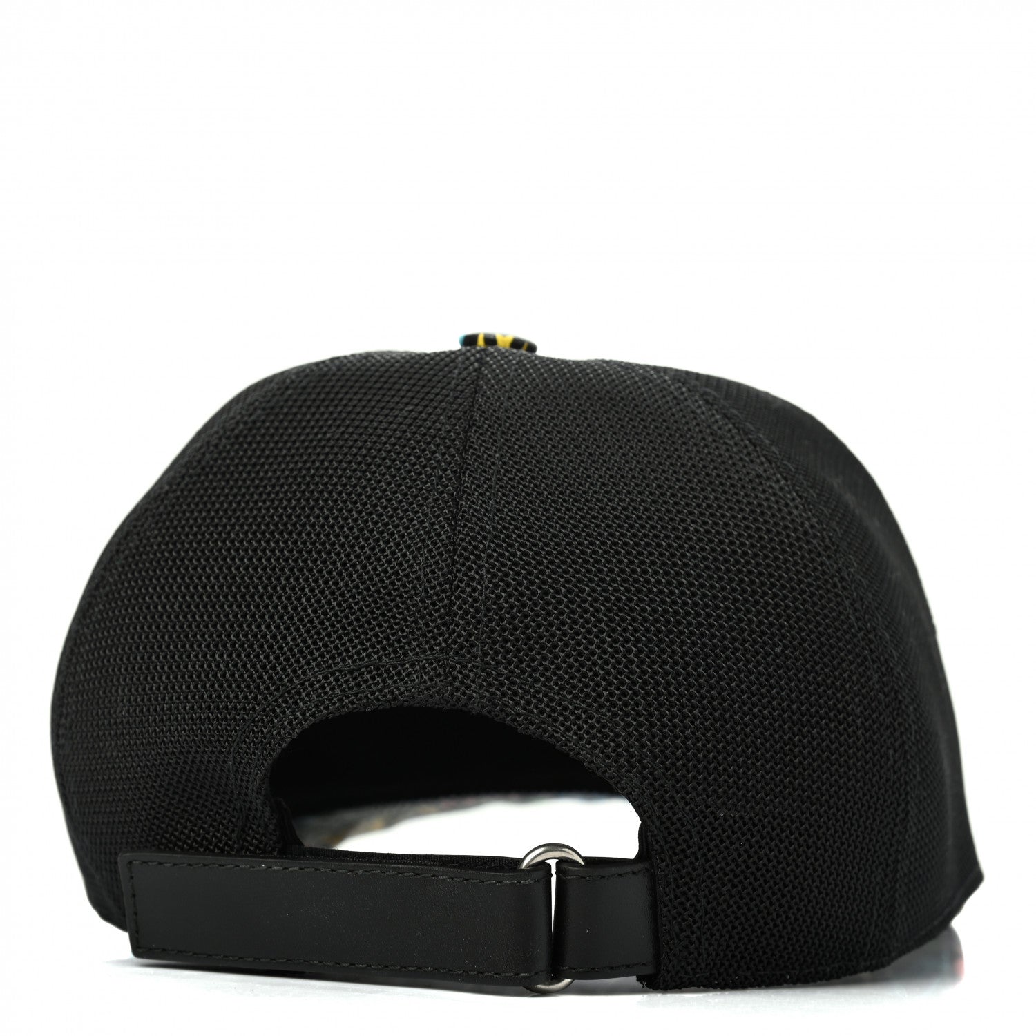 Gucci GG Supreme Monogram Psychedelic Baseball Hat XL 60 Black 6 of 9