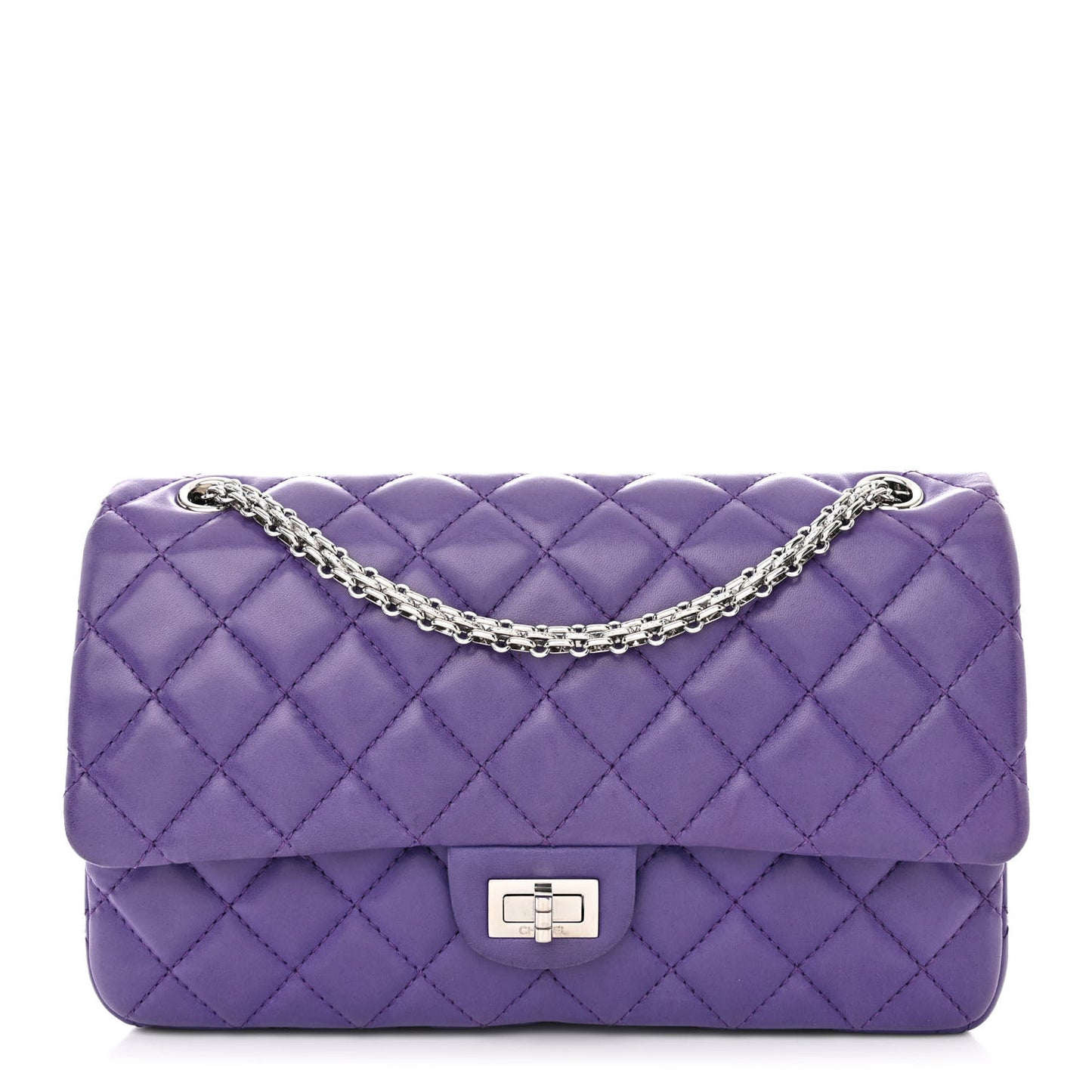 Lambskin Quilted 2.55 Reissue 226 Flap Purple