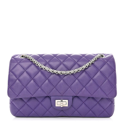 Chanel Lambskin Quilted 2.55 Reissue 226 Flap Purple 1 of 12
