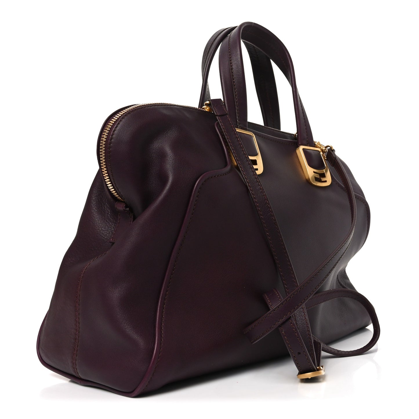 Vitello Dolce Marmol Large Chameleon Tote Ametista