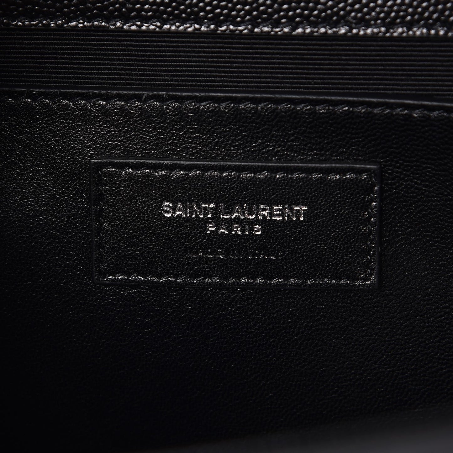 Grain De Poudre Large Classic Monogram Kate Satchel Black