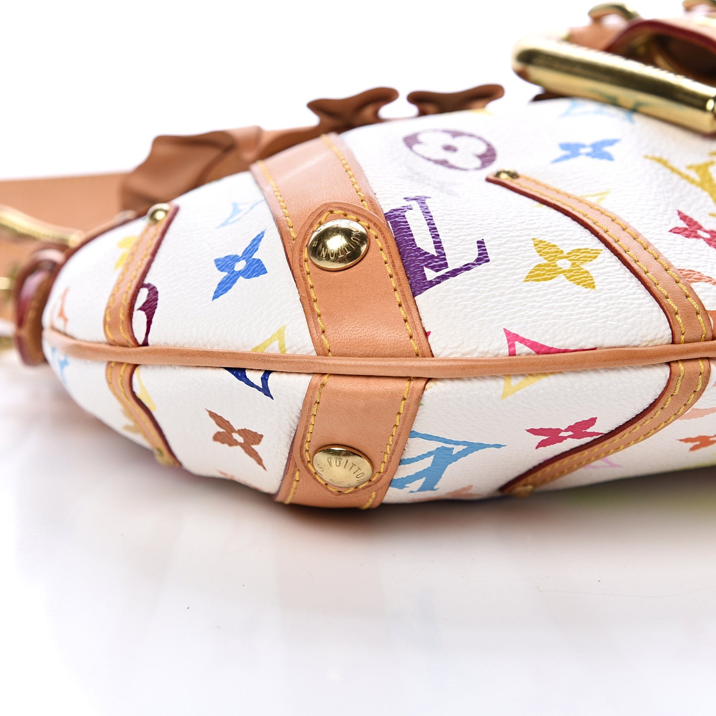 Monogram Multicolor Leonor White