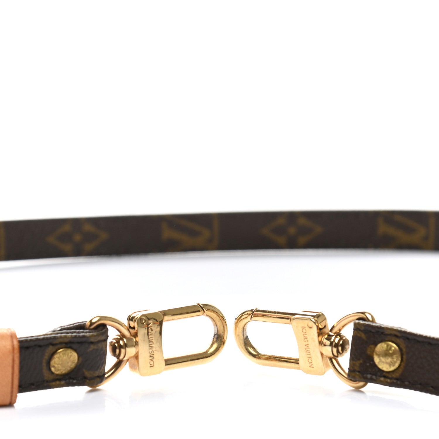 Louis Vuitton Monogram 16mm Adjustable Shoulder Strap 3 of 3