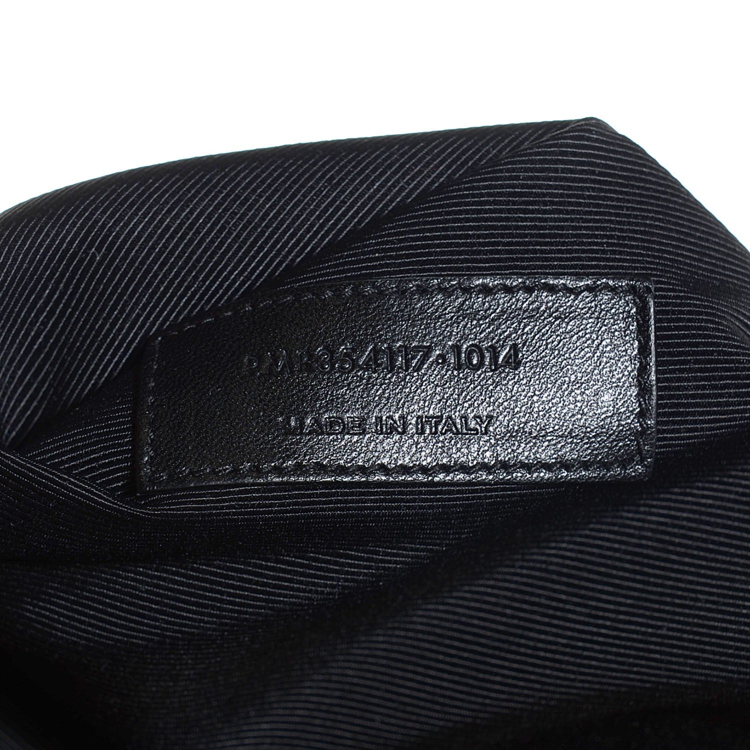 Saint Laurent Lambskin Matelasse Chevron Monogram Large Shopping Bag Grey 6 of 9
