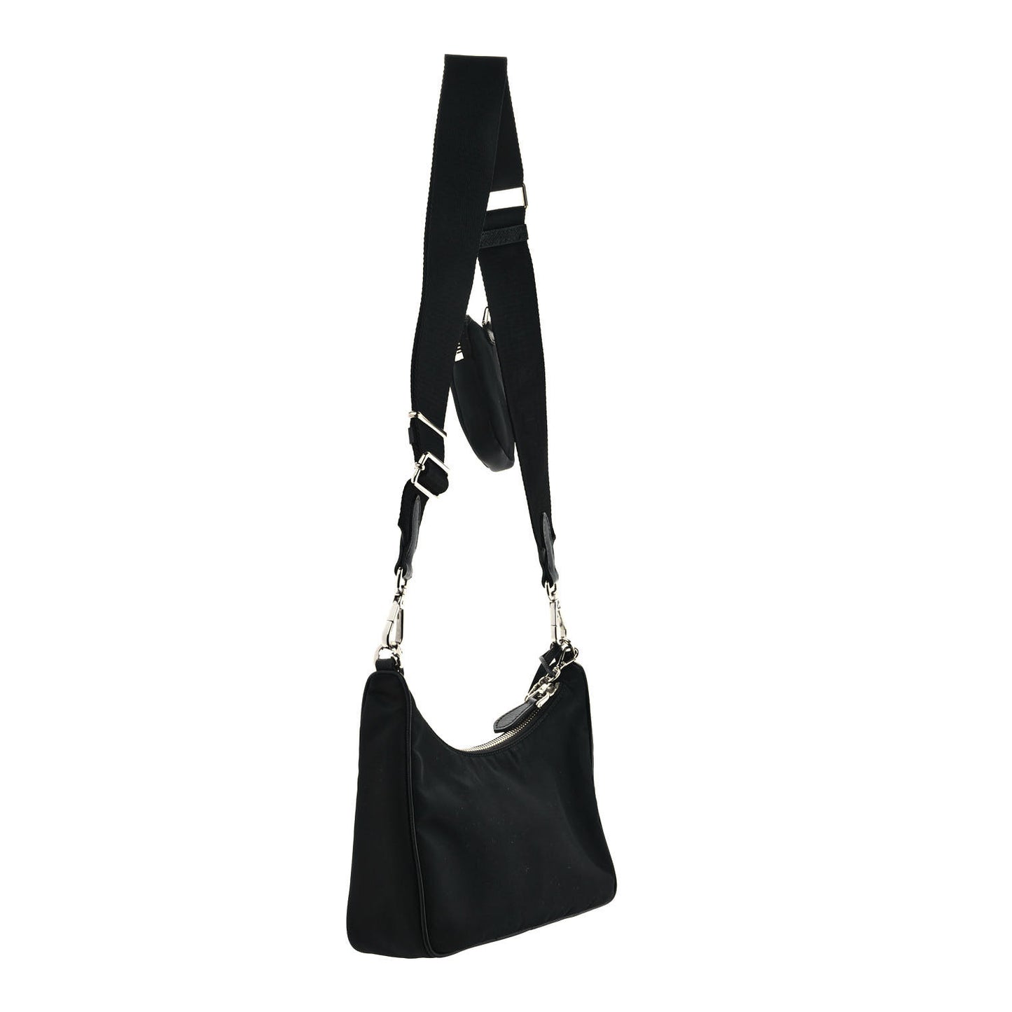 Nylon Re-Edition 2005 Shoulder Bag Black