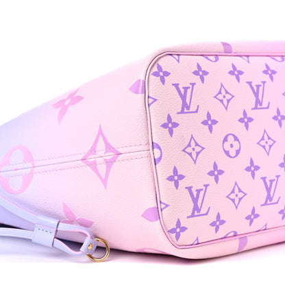 Louis Vuitton Monogram Giant Spring In The City Neverfull MM Sunrise Pastel 7 of 8