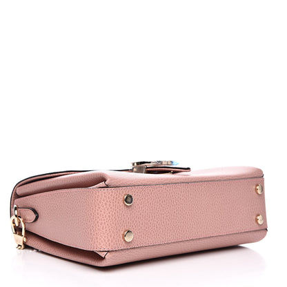 Gucci Dollar Calfskin Interlocking G Top Handle Shoulder Bag Soft Pink 4 of 9