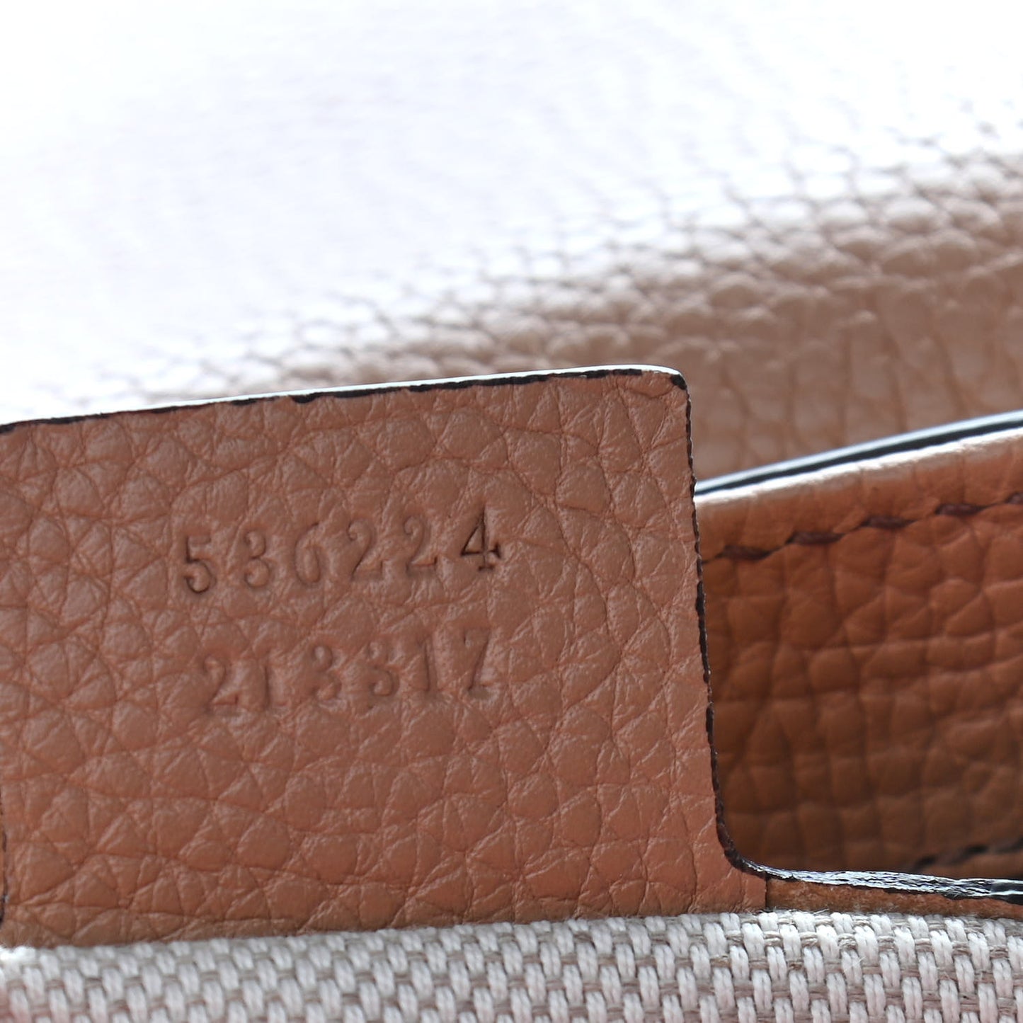 Pebbled Calfskin Medium Soho Flap Crossbody Camelia