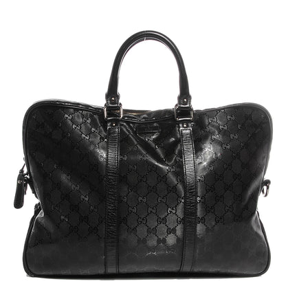Gucci Imprime Monogram Medium Briefcase Black 1 of 9