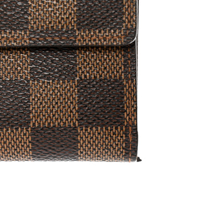 Louis Vuitton Damier Ebene Elise Wallet 12 of 13