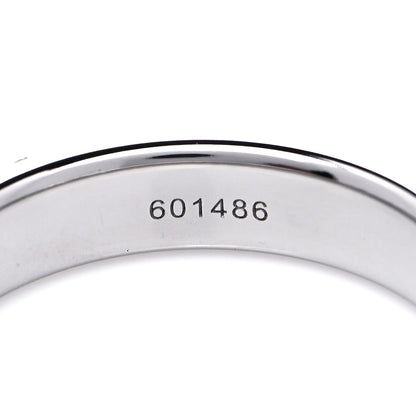 Harry Winston Platinum Diamond Vertical Row Wedding Band Ring 56 7.5 5 of 6
