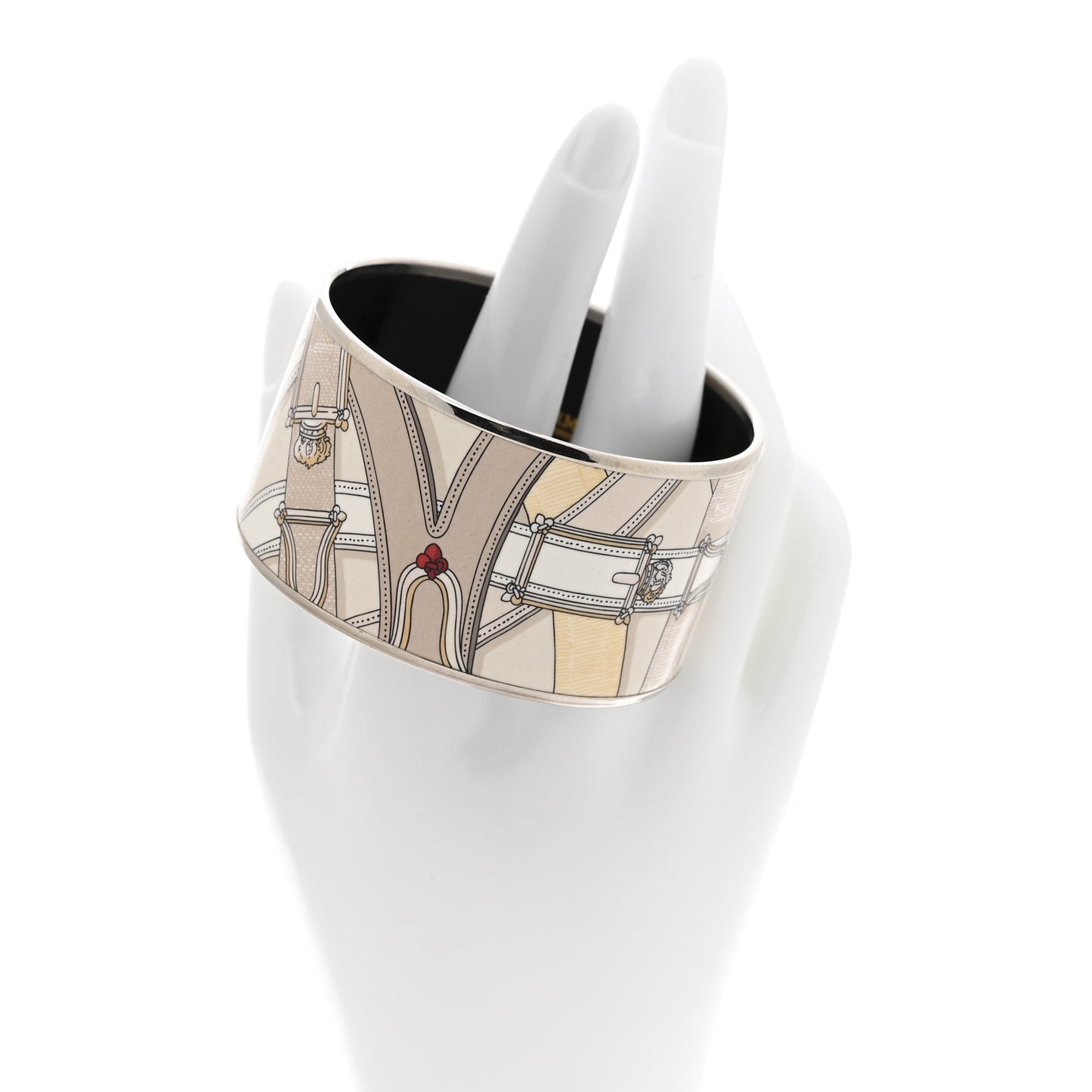 Enamel Printed Extra Wide Cavalcadour Bracelet 62