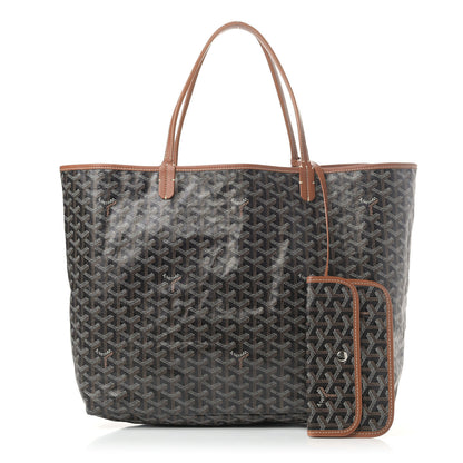 Goyard Goyardine Saint Louis GM Black Gold 1 of 12