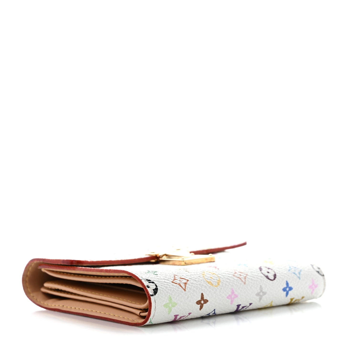 Monogram Multicolor Koala Wallet White