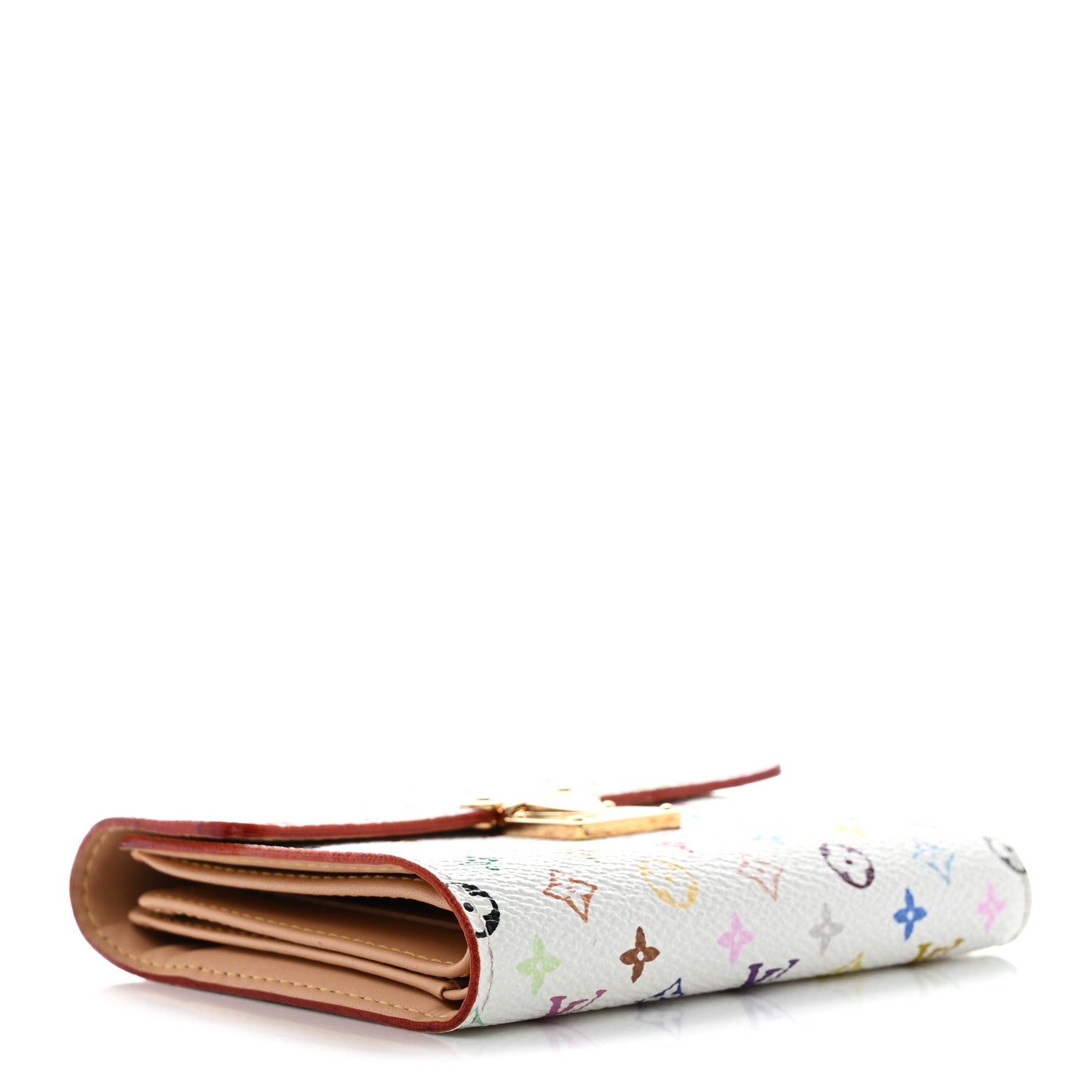 Louis Vuitton Monogram Multicolor Koala Wallet White 4 of 9