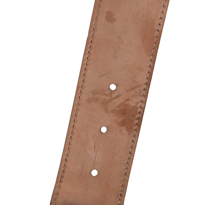 Gucci Calfskin Web Interlocking G Belt 85 34 Off White 5 of 6
