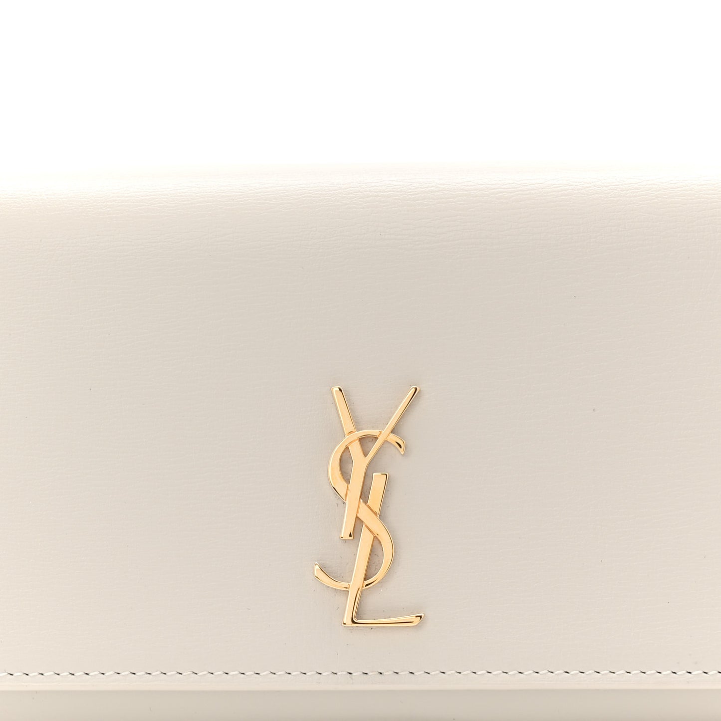 Smooth Calfskin Monogram Phone Holder Crossbody Crema Soft