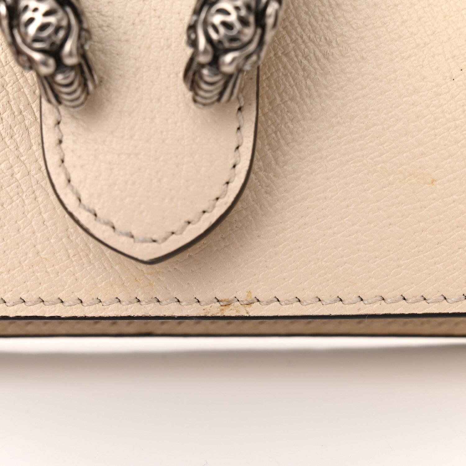 Gucci Dollar Calfskin Crystal Mini Dionysus Shoulder Bag Mystic White Black Diamond 16 of 16
