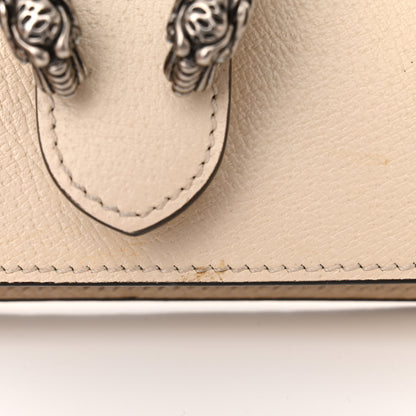 Gucci Dollar Calfskin Crystal Mini Dionysus Shoulder Bag Mystic White Black Diamond 16 of 16