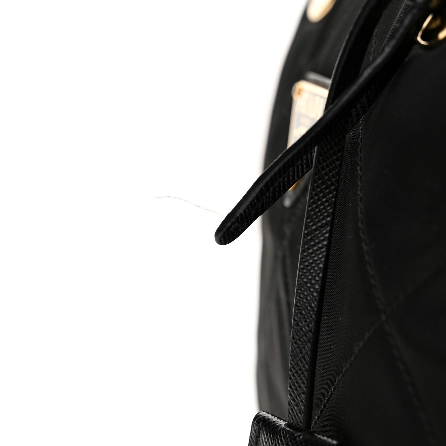 Prada Re-Nylon Saffiano Stitched Re-Edition 1995 Shoulder Bag Black 11 of 12