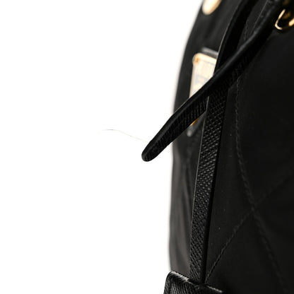 Prada Re-Nylon Saffiano Stitched Re-Edition 1995 Shoulder Bag Black 11 of 12