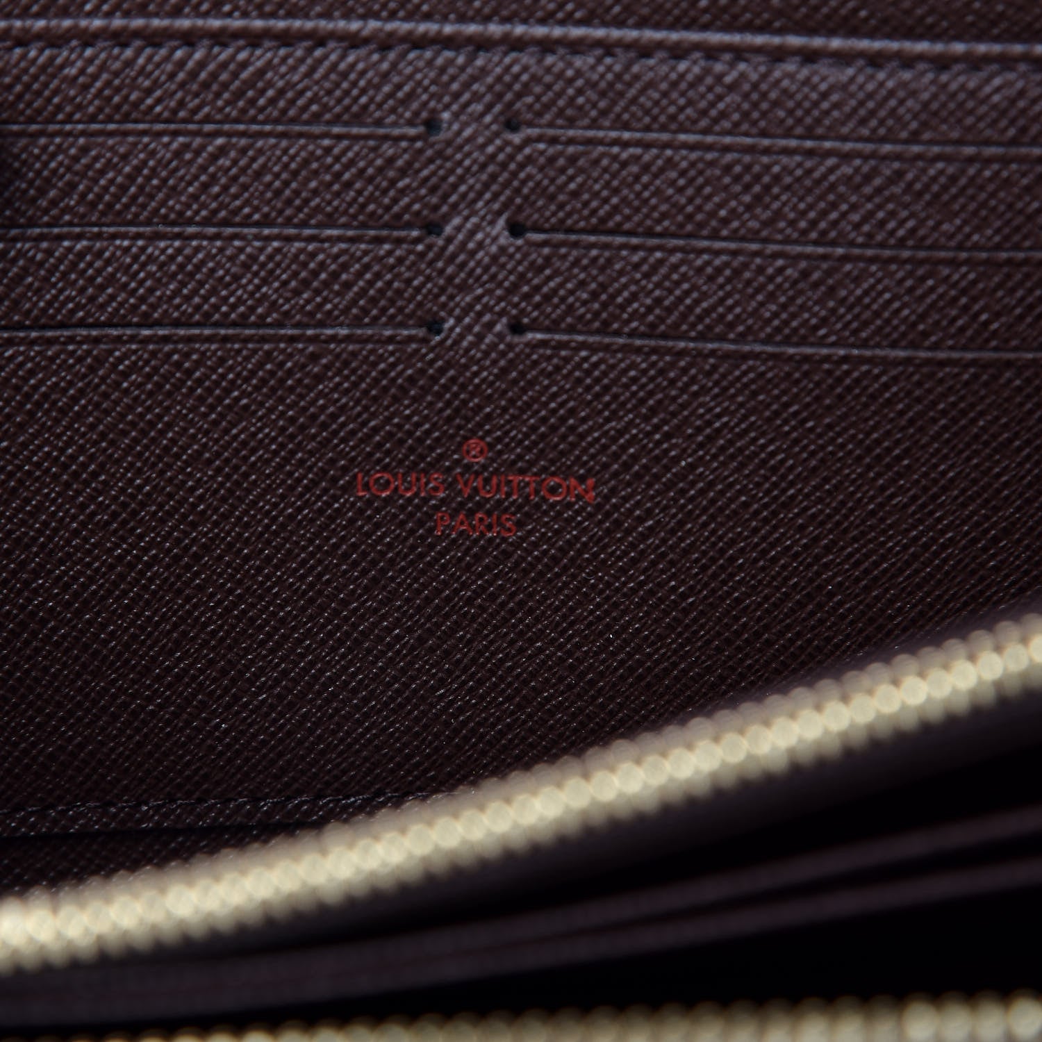 Louis Vuitton Damier Ebene Zippy Wallet 6 of 7