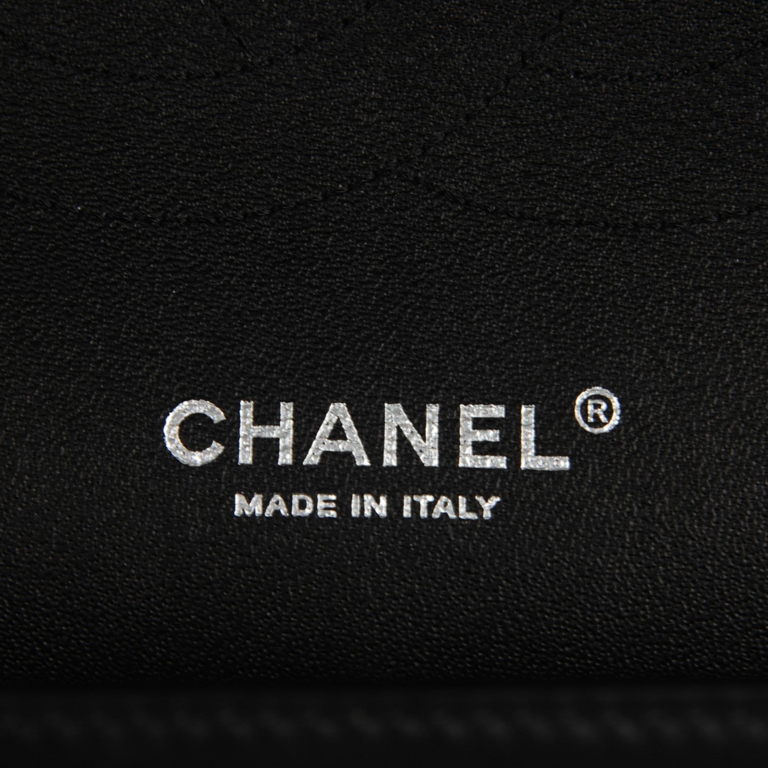 Chanel Lambskin Chevron Quilted Jumbo Double Flap Black 7 of 9