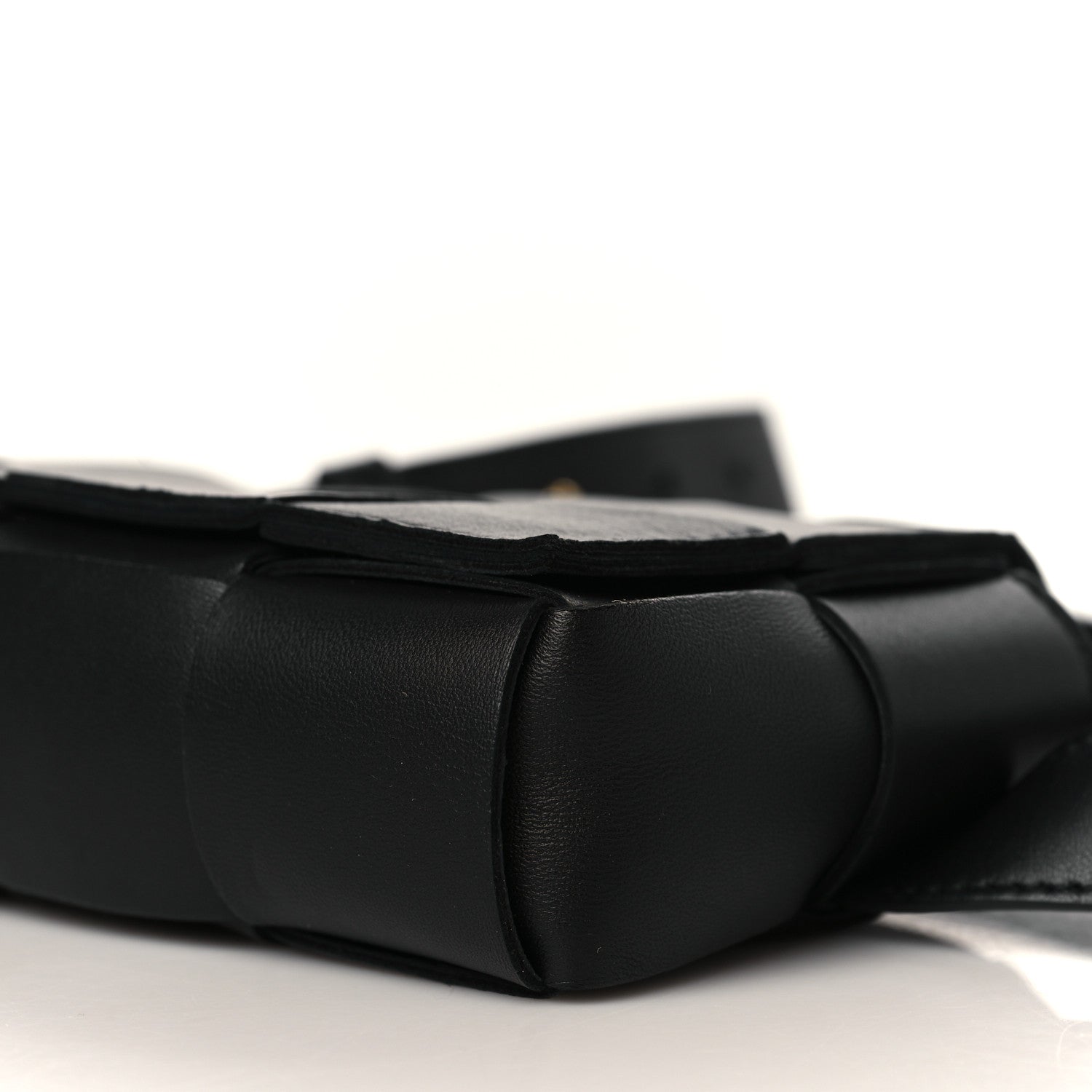 Bottega Veneta Nappa Maxi Intreccio The Belt Cassette Bag Black 9 of 9