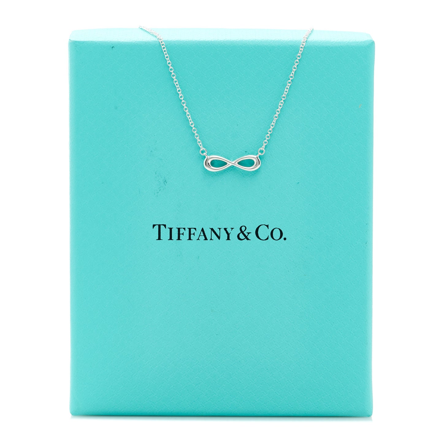 Sterling Silver Mini Infinity Pendant Necklace
