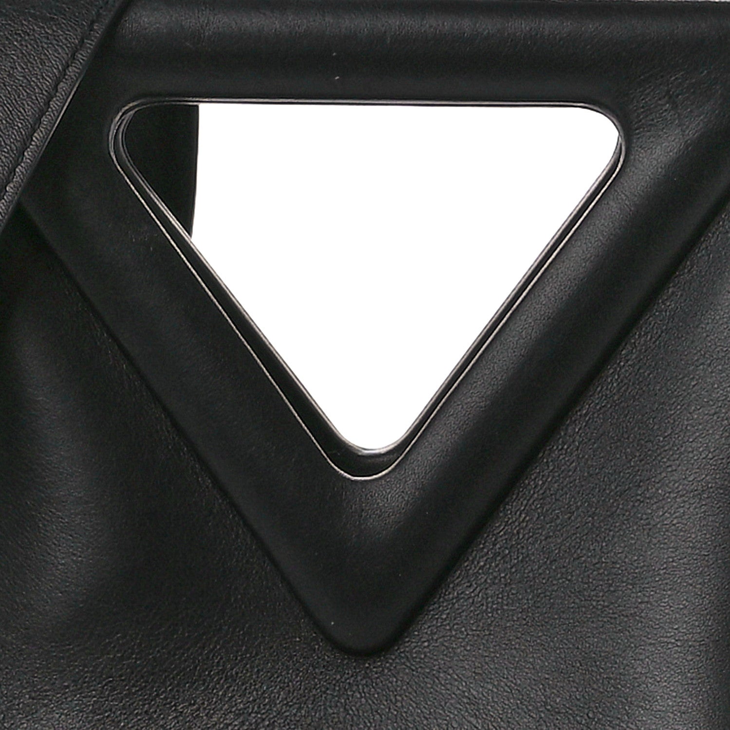 Bottega Veneta Calfskin Medium The Point Triangle Bag Black 7 of 11