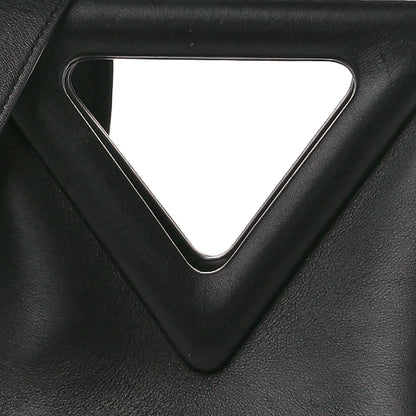 Bottega Veneta Calfskin Medium The Point Triangle Bag Black 7 of 11